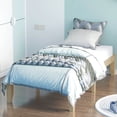 thumbnail image 3 of Gymax 14'' Twin Size Wooden Platform Bed Frame w/ Strong Slat Support Natural, 3 of 8