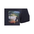 thumbnail image 2 of Gravity Threads T-Shirt à Col Rond pour Homme avec Poche Fabriqué aux É.-U., Charbon Tropical TG, 2 of 2