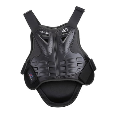 Motorcycle protective vest chest and back protector suitable for motocross dirt Black