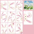 thumbnail image 4 of Birdeem Easter Window Decorations, Living Room Decorations, Easter Bunny Cute Animals Window Decoration Childrens Room Stickers, Easter Window Stickers, Personalized Easter Bunny, 4 of 6