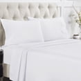 thumbnail image 1 of California Design Den Sheet Sets, Natural 100% Cotton Sheets, Soft Luxury 400 Thread Count Sateen Bedding Sheets Set, Deep Pocket Cooling Sheets, 1 of 8