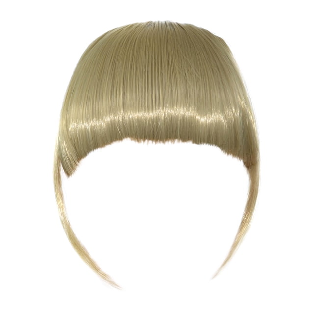 Fridja Bandeau Tressé Frange Synthétique Frange Résistante à la Chaleur Extensions de Cheveux pour Femme