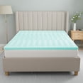thumbnail image 1 of Dream Serenity® 2-Inch Memory Foam AcuRelief Zoned Memory Foam Mattress Topper - T, 1 of 9