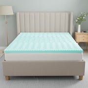 Dream Serenity® 2-Inch Memory Foam AcuRelief Zoned Memory Foam Mattress Topper - Q