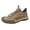 Khaki, variant on XIMIN Sport Shoes for Women Men Summer Running Walking Non Slip Sneaker Athletic Lightweight Breathable Plantar Fasciitis Wide Width Casual Sneaker (9-9, Grey)