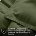 thumbnail image 4 of Bare Home Goose Down Alternative Comforter Set - 3 Piece Set - Oversized Queen, Cypress, 4 of 7