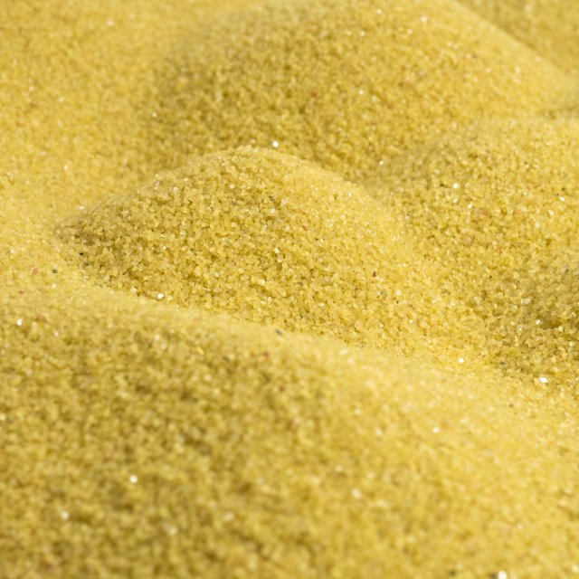 Sandtastik Coarse Colored Sand, Buttercup - 10 lb