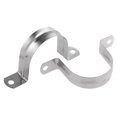 thumbnail image 2 of 2 Stainless Steel U-shaped Pipe Clamps, Half Pipe for Pipe Fittings Pipe Clamp -80mm, 2 of 5