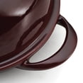 thumbnail image 4 of Tramontina 9.5 Inch Cast Iron Bread Oven - Cranberry, 4 of 5