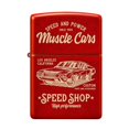 thumbnail image 2 of Zippo 48523 Briquet de Poche Rechargeable Coupe-Vent à Motif de Voiture Musclée, 2 of 4
