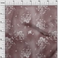 thumbnail image 3 of oneOone Polyester Spandex Brown Fabric Florals Fabric For Sewing Printed Craft Fabric By The Yard 56 Inch Wide, 3 of 4