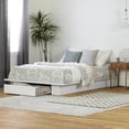 thumbnail image 1 of South Shore Holland Full/Queen Platform Bed with Drawer, in Pure White, 1 of 10