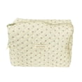 thumbnail image 1 of Sac de Maquillage simple Populaire Grande Capacité Pratique Mode Beige, 1 of 7