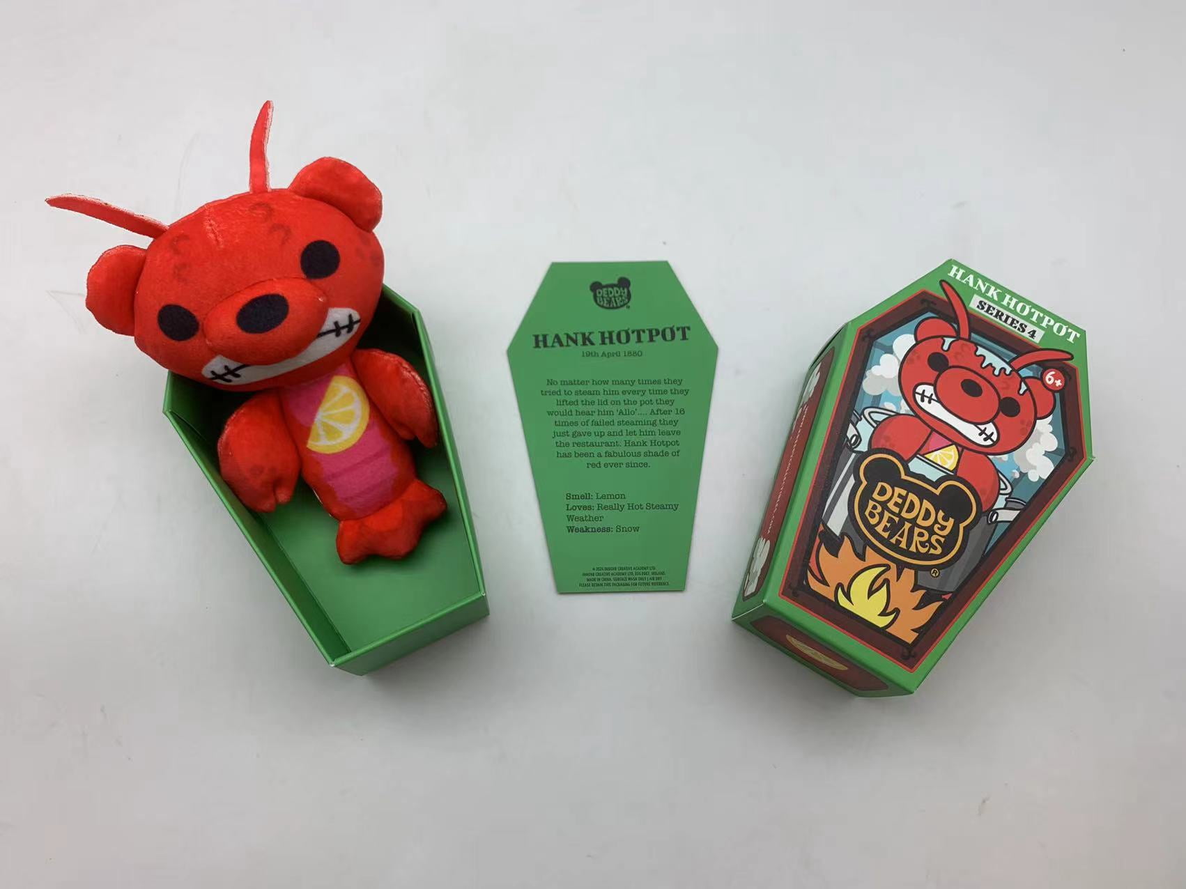 Deddy Bear Série 4 Peluche avec cercueil