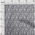 thumbnail image 1 of oneOone Cotton Silk Fabric Leaves & Floral Block Print Fabric By Yard 42 Inch Wide, 1 of 4