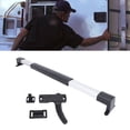 thumbnail image 4 of RV Screen Door Latch Kit, RV Screen Door Cross Bar Handle and Door Latch, 21.65in-29.33in Adjustable Grip Handle, Universal RV Screen Door Crossbar for RV, Travel Trailer, 4 of 7