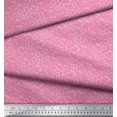 thumbnail image 2 of Soimoi Polyester Crepe Fabric Chemical Formula Education Theme Print Sewing Fabric Yard 42 Inch Wide, 2 of 3