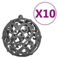 thumbnail image 5 of vidaXL Artificial Pre-lit Christmas Tree with Ball Set White 210 cm, 5 of 5