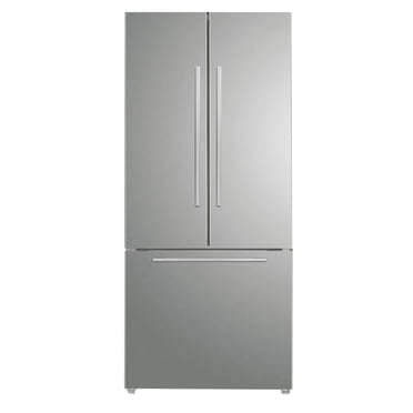 Marathon 18 cu.ft. French Door Bottom Mount<br>Frost Free Refrigerator in Stainless Steel