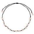 thumbnail image 1 of Collier Coquillage Naturel pour Femme, Ras-du-Cou Coquillage Fait à la Main Collier Ajustable Bijoux Bohème Plage d'Hawaï, 1 of 3