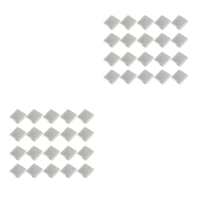 ZheElen 20 Pcs Porte-Pièces en Plastique pour Collection de Pièces Polyvalent et Robuste Transparent 19 24 29 34 39mm 2Set