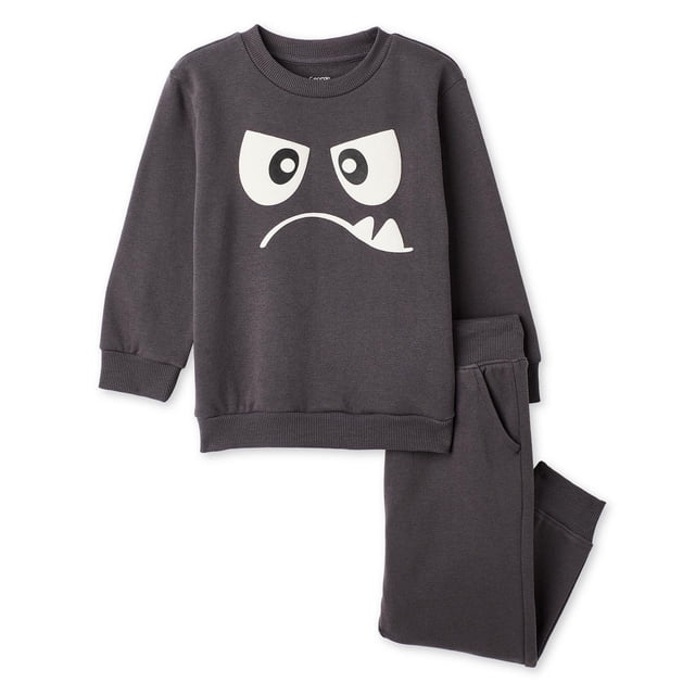 George Toddler Boys' Two Piece Halloween Fleece Set