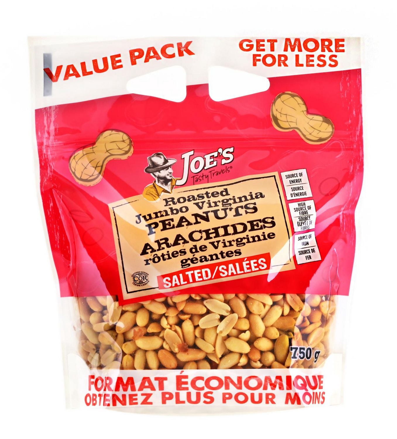 Roasted Jumbo Virginia Peanuts Salted