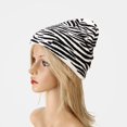 thumbnail image 2 of Beanie Hat Causal Fashion Breathable Patterned Winter Hat Watch Cap for Women, 2 of 8