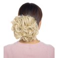 thumbnail image 3 of Extension de Chignon avec Peigne Griffe Queue de Cheval Chignon Décoiffé Chouchou Queue de Cheval Beigne Postiche, 3 of 6