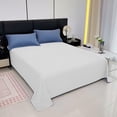 thumbnail image 4 of Tyidzon Full Size Bed Sheets 87X91 Inch King Size Sheets Set, Soft Comfortable Breathable Solid Color Sheets Home Decor, 4 of 8