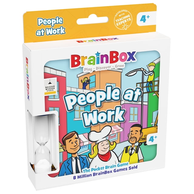 BrainBox Pocket – People at Work Card Game (EN)