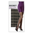 thumbnail image 1 of Secret® Motif de Houndstooth Bas-Culotte Mode 1pk, 1 of 2