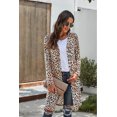 thumbnail image 2 of AAMILIFE Mode pour Femmes 2033 Cardigan en Tricot Douillet à devant Ouvert à Manches Longues Long, 2 of 4