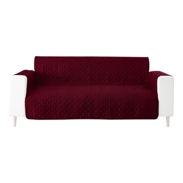 XZNGL Pet Protector Furniture Covers Reversible Couch Cover for Cushion Couch Sofa Cover for Dogs Water Resistants Furniture Protector Cover with Foam Sticks Elastic Straps for Pet Cats