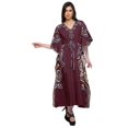 thumbnail image 3 of Moomaya Kaftan de Plage, Paréo de Bikini, Robe Longue Maxi Caftan pour Femmes, 3 of 6