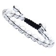 thumbnail image 1 of Natural Healing Power Gemstone Crystal Beads Unisex Adjustable Macrame Bracelets 8mm,Clear Crystal, 1 of 4