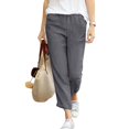 thumbnail image 2 of Women Pants Bell Bottoms Multi Colored Slim Trousers Ladies Work Leggings, 2 of 8