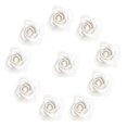 thumbnail image 2 of GUOOL Pack of 100 Artificial Roses DIY Wedding Valentine's Day Bouquets Hairband White, 2 of 9