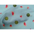 thumbnail image 4 of oneOone Cotton Poplin Fabric Watermelon Fruit Print Fabric BTY 42 Inch Wide, 4 of 4