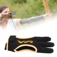thumbnail image 2 of DYNWAVECA Gant de Sport Protecteur Trois Doigts, Main Droite Gauche Réglable, Doigts Épaissis, Équipement de Protection Portable Hommes Femmes Orange G, 2 of 10