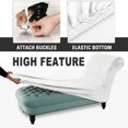 thumbnail image 4 of 2024 Velvet Armless Chaise Lounge Slipcover Stretch Sofa Slip Cover Furniture Protector, 4 of 8