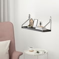thumbnail image 4 of Tyidzon No-drill Wall Shelf Bedside Wall-mounted Shelf Living Room Wall-mounted Projector And Router Shelf Wall-mounted Bookshelf, 4 of 6