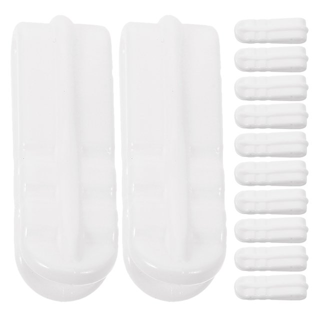 Miangastore 20 Pcs Sacs de Rangement sous Vide Pince d'Étanchéité Fermeture Éclair Poignée Coulissante pour Scelleuse Gain de Place sous Vide Hermétique Rétrécissement Compression Emballage Sacs de Rangement Alimentaires Réutilisables Blanc