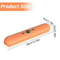 thumbnail image 3 of Dusknt Under $5 Vacuum Sealer Orange, Vacuum Food Sealing Machine New Automatic One Operation Sealing Machine Suction Power Lcd Display with 10 Storage Bags, Clearance Sales Today! Deals Prime!, 3 of 5
