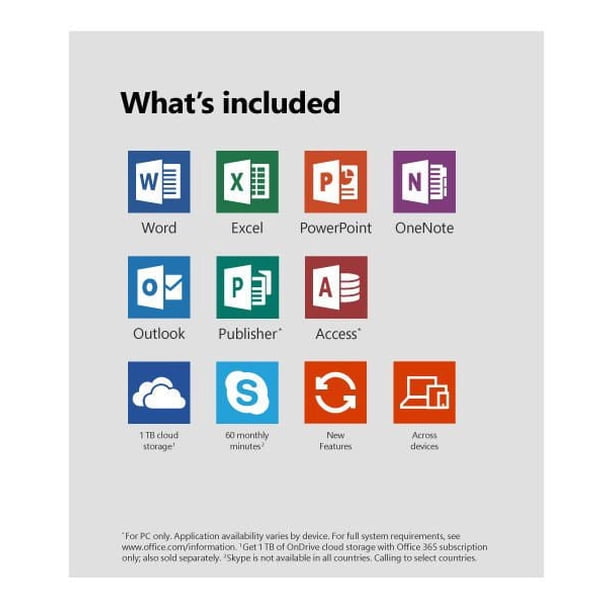 Microsoft Office 365 Personal, English - Walmart.ca