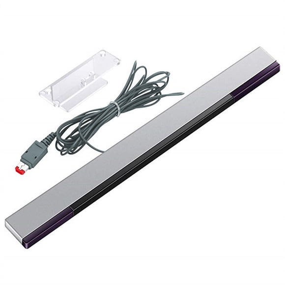 Wired Sensor Bar for Nintendo Switch, Plug-and-Play Replacement with Clear Stand, 7.2FT Cable, Compatible with All Controllers, No Battery Needed for Console Setup