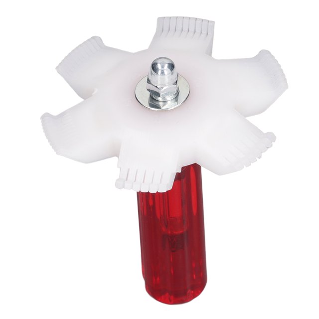 Air Conditioner Fin Cleaner Set, Stainless Steel Plastic Quickly Straighten Air Conditioner Fin Comb Removable Handle Air Conditioner Condenser Fin Comb for Coils, Evaporators