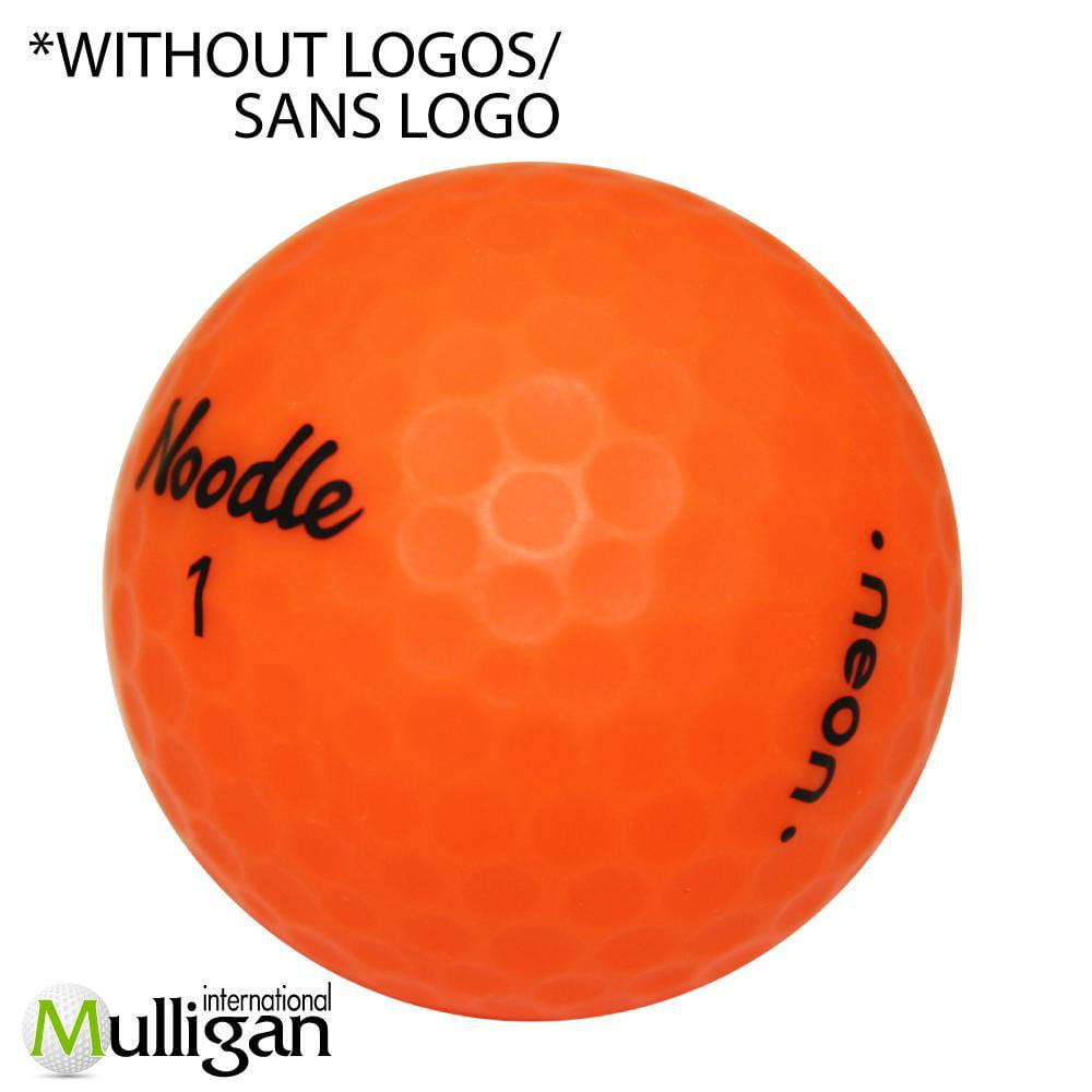 Mulligan - 48 balles de golf récupérées Noodle Neon 5A Pristine