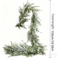 thumbnail image 3 of Tunhigl Artificial Plants Simulation Christmas Needles Rattan Fake Flowers Vines Decoration Wedding Living Room Simulation, 3 of 9