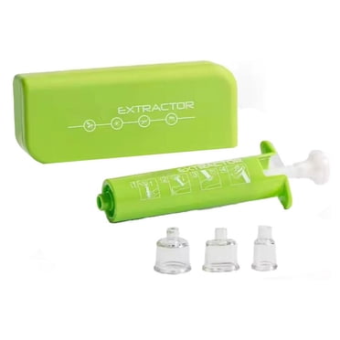 Bug Bite Suction Tool, Vacuum Extractor with 3 Size Suction Cup, Poison Remover Bite Extractor Tool, Bite Sting Kit for Hiking Camping